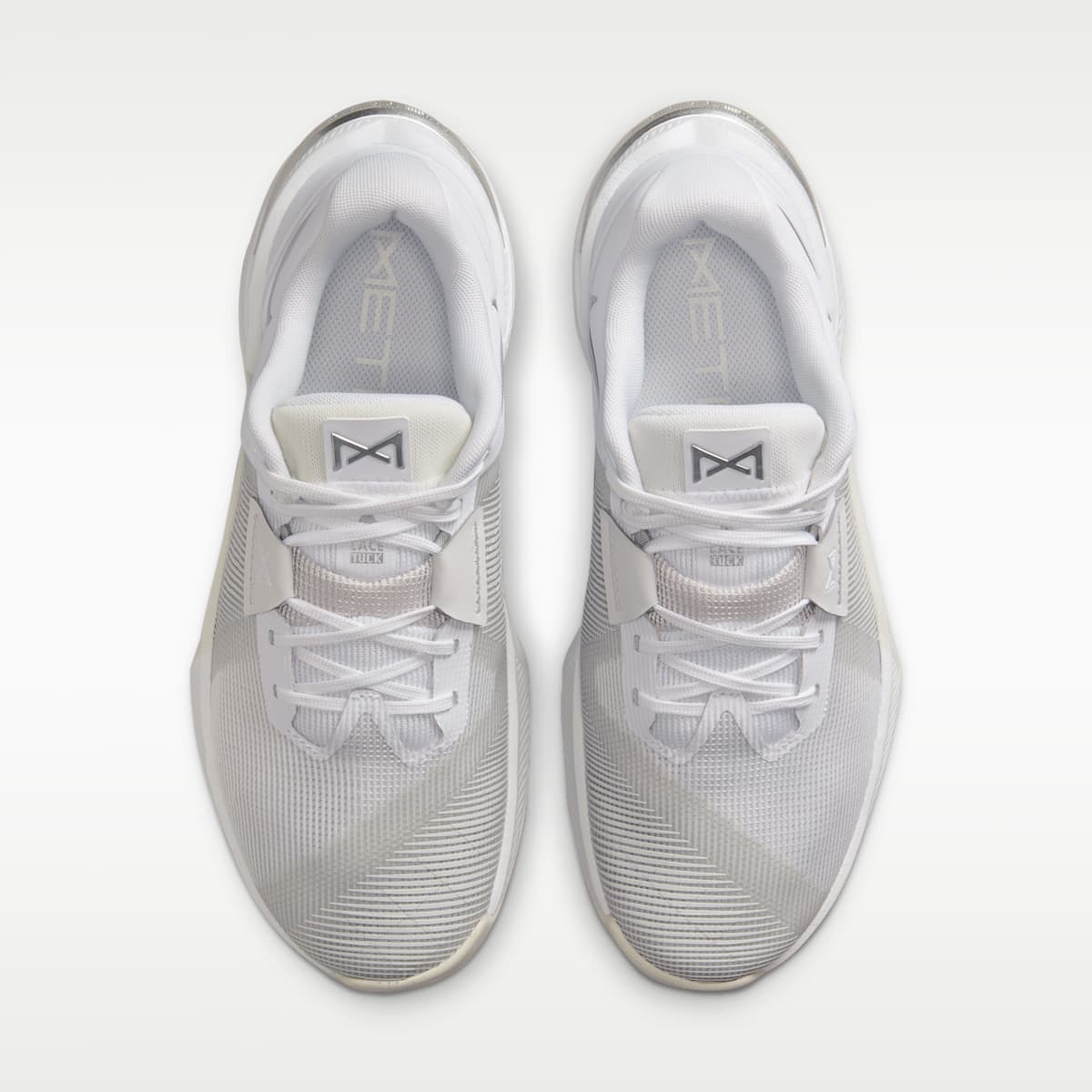 Nike Metcon 10 Women's Training Shoes - White/Platinum Tint/Wolf Grey/Metallic Silver
