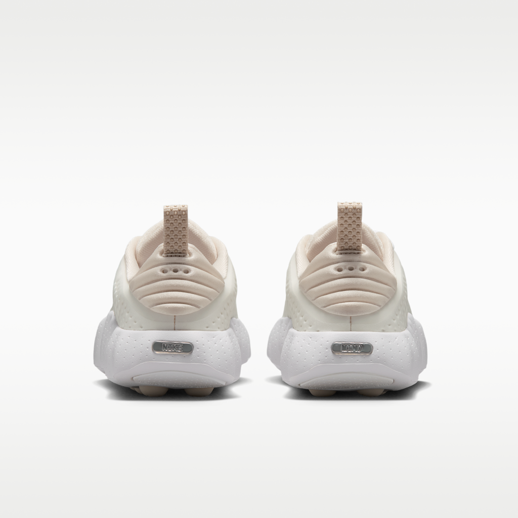 Nike Mind 002 Women's Pregame Shoes - Summit White/Phantom/Light Orewood Brown/Metallic Silver