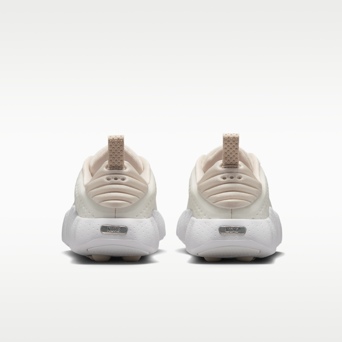 Nike Mind 002 Women's Pregame Shoes - Summit White/Phantom/Light Orewood Brown/Metallic Silver