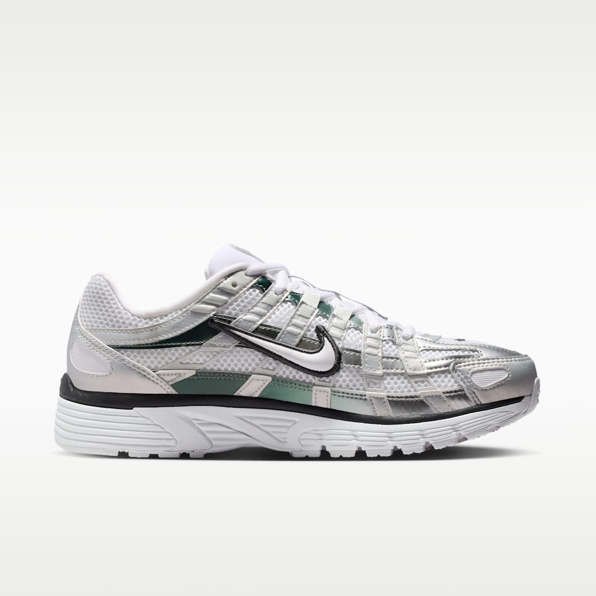 Nike P-6000 Women's Shoes - White/Off White/Dark Smoke Grey/White