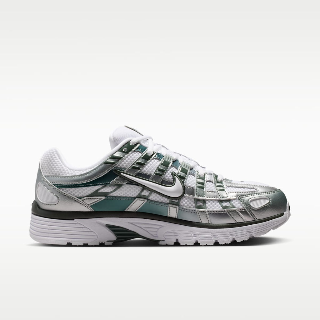 Nike P-6000 Women's Shoes - White/Mica Green/Camo Green/White