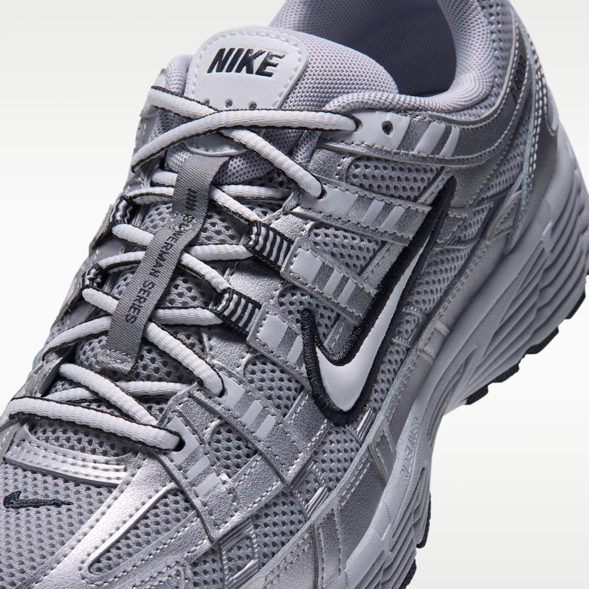 Nike P-6000 Women's Shoes - Wolf Grey/Metallic Silver/Off Noir/Off White