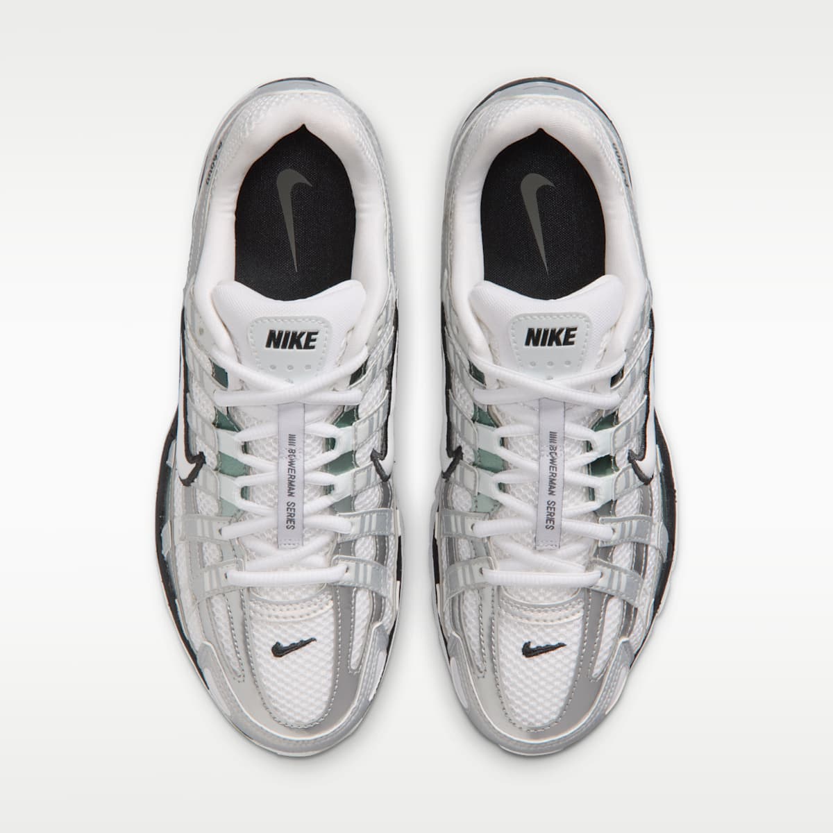 Nike P-6000 Women's Shoes - White/Off White/Dark Smoke Grey/White