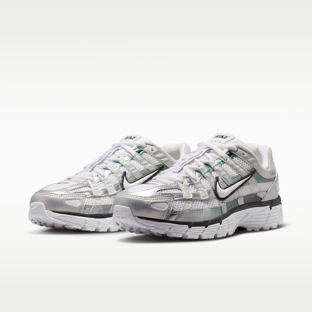 Nike P-6000 Women's Shoes - White/Off White/Dark Smoke Grey/White