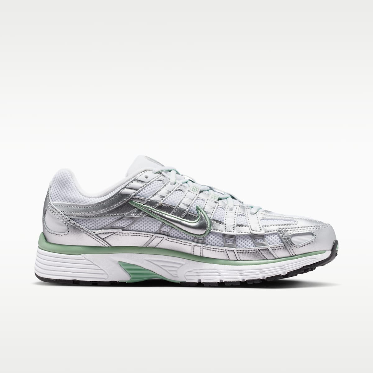 Nike P-6000 Women's Shoes - Metallic Silver/White/Black/Steam