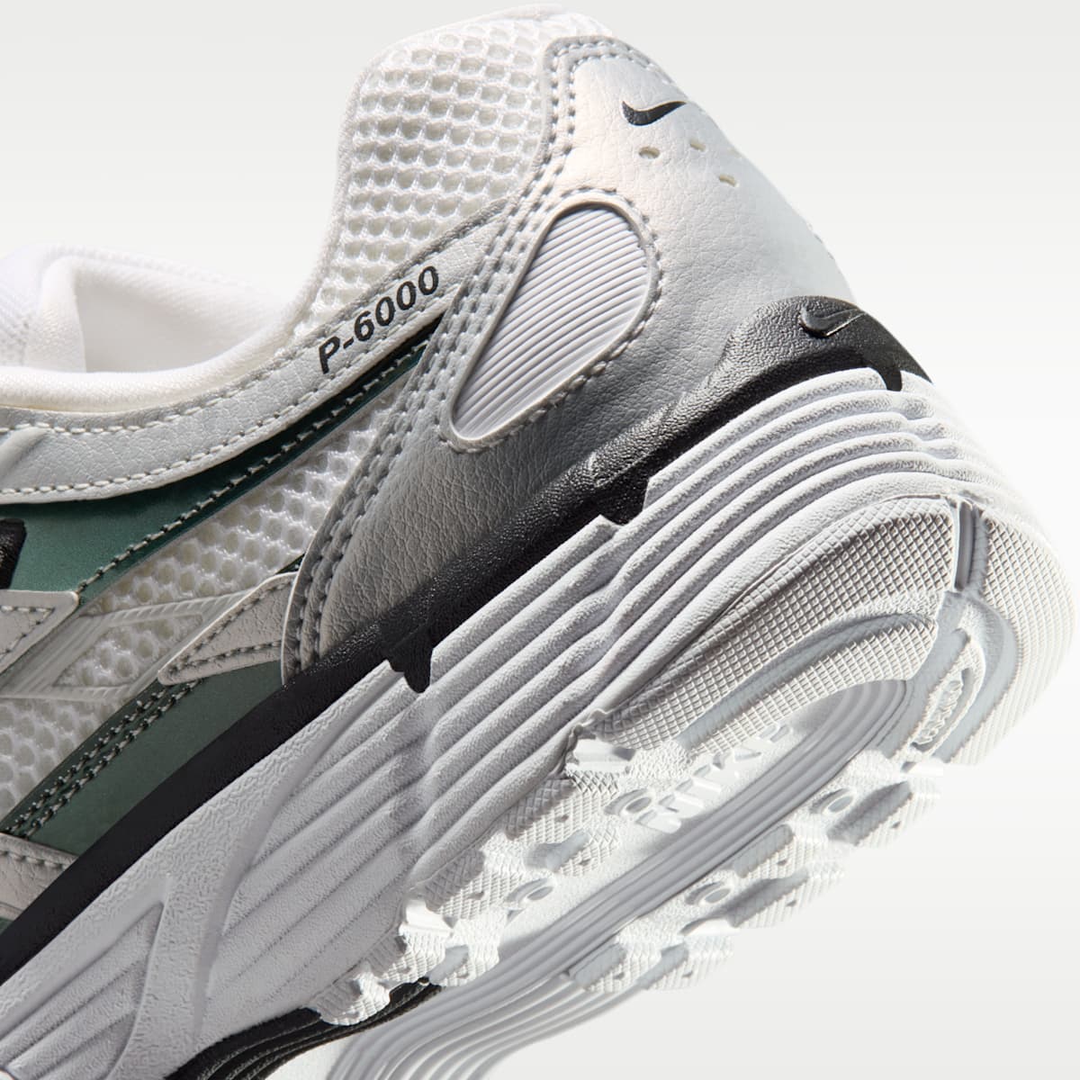 Nike P-6000 Women's Shoes - White/Off White/Dark Smoke Grey/White