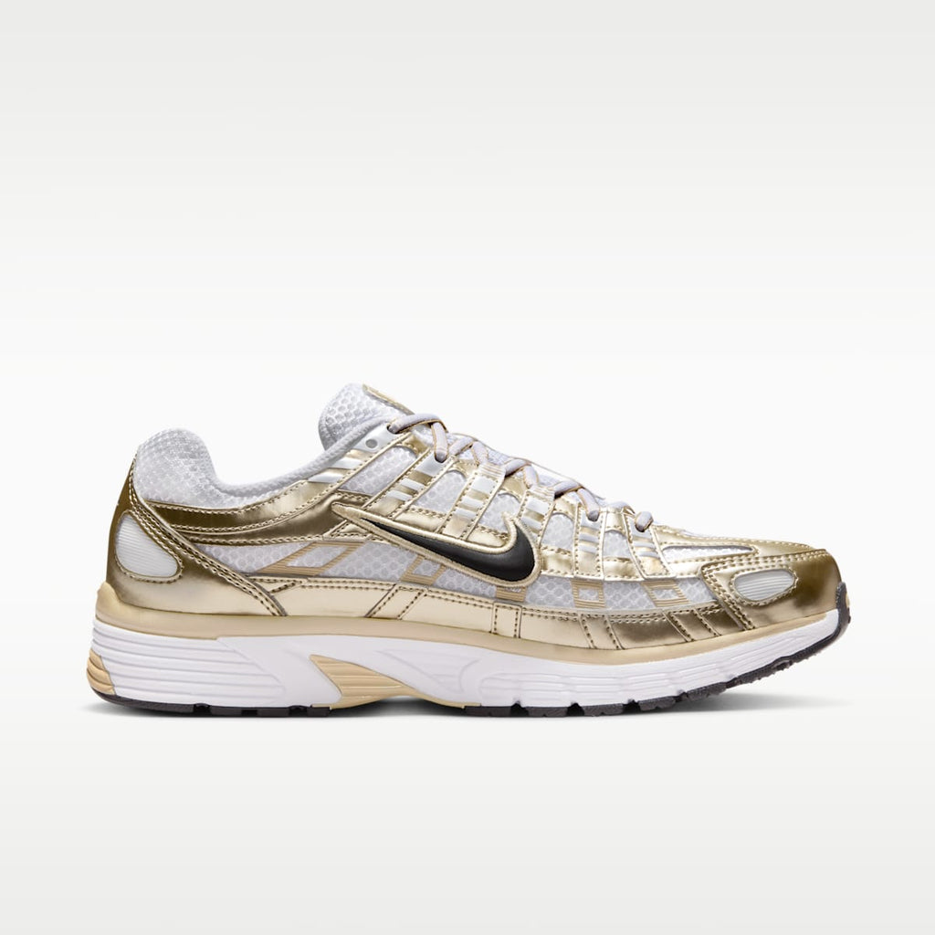Nike P-6000 Gold Women's Shoes - White/Grain/Metallic Gold Grain/Black