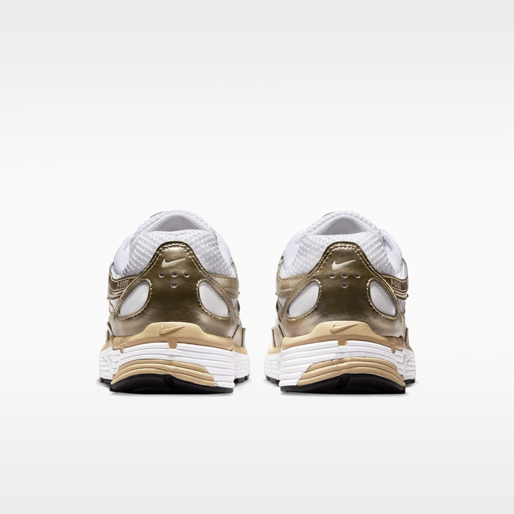 Nike P-6000 Gold Women's Shoes - White/Grain/Metallic Gold Grain/Black