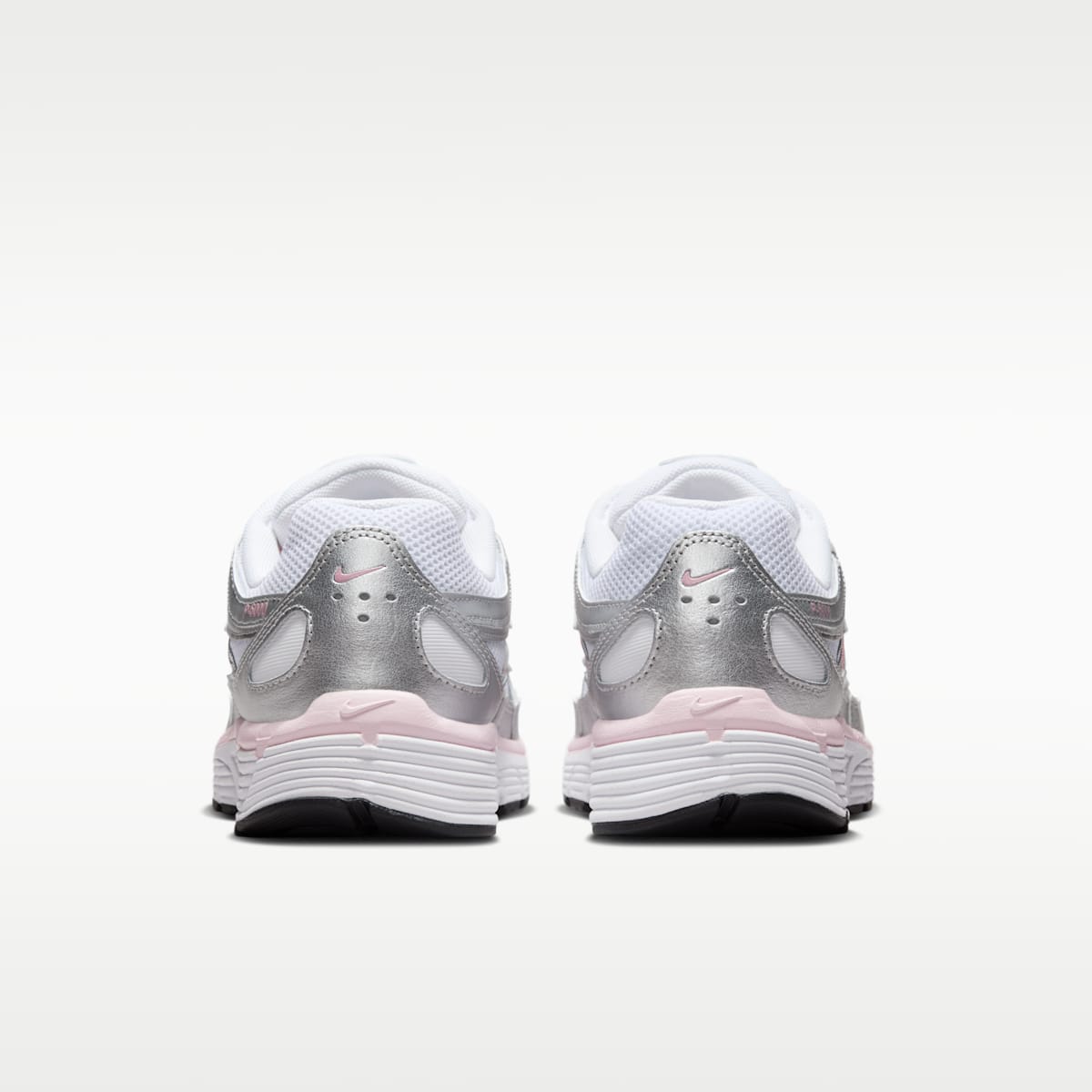 Nike P-6000 Women's Shoes - White/Elemental Pink/Black/Metallic Silver