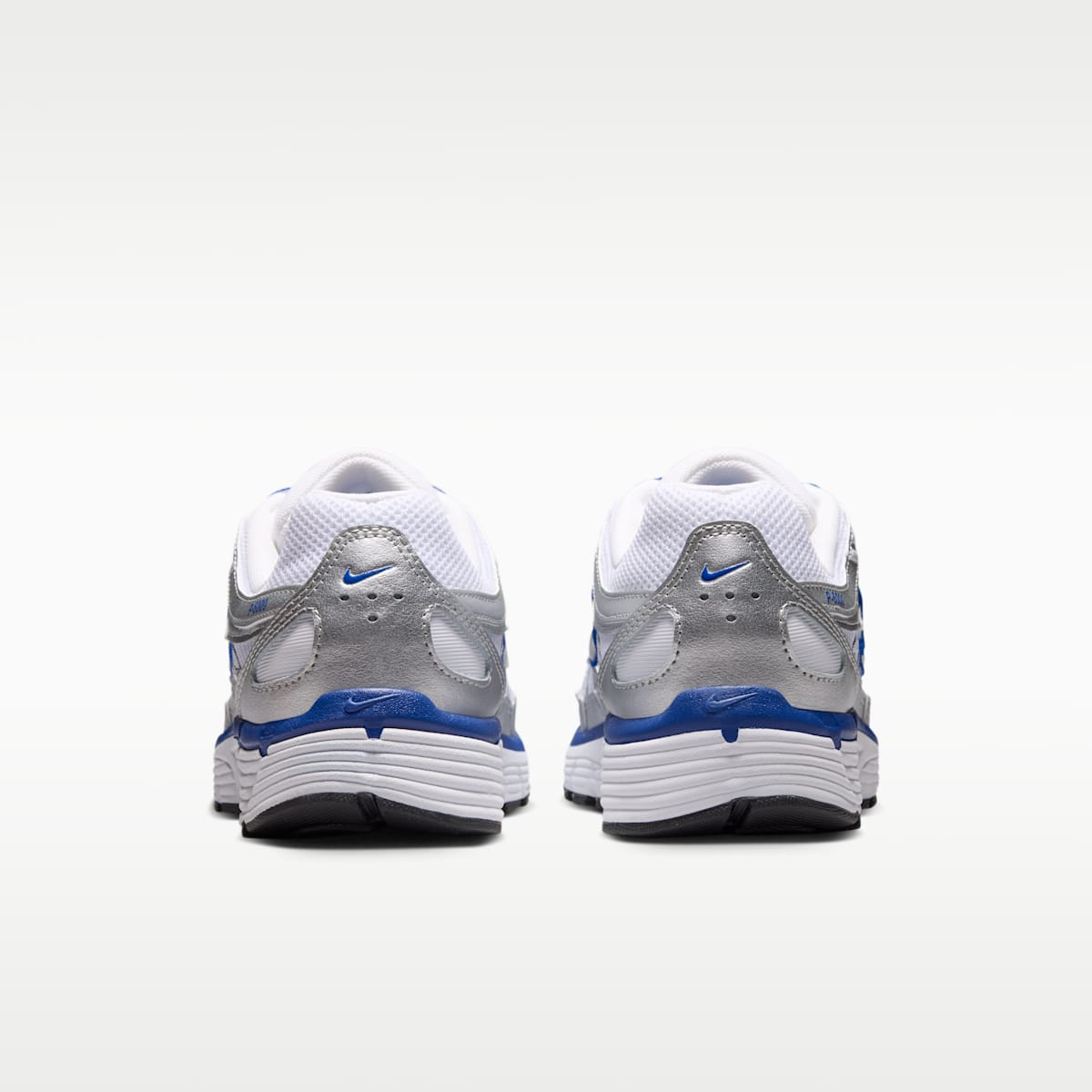 Nike P-6000 Women's Shoes - White/Old Royal/Black/Metallic Silver