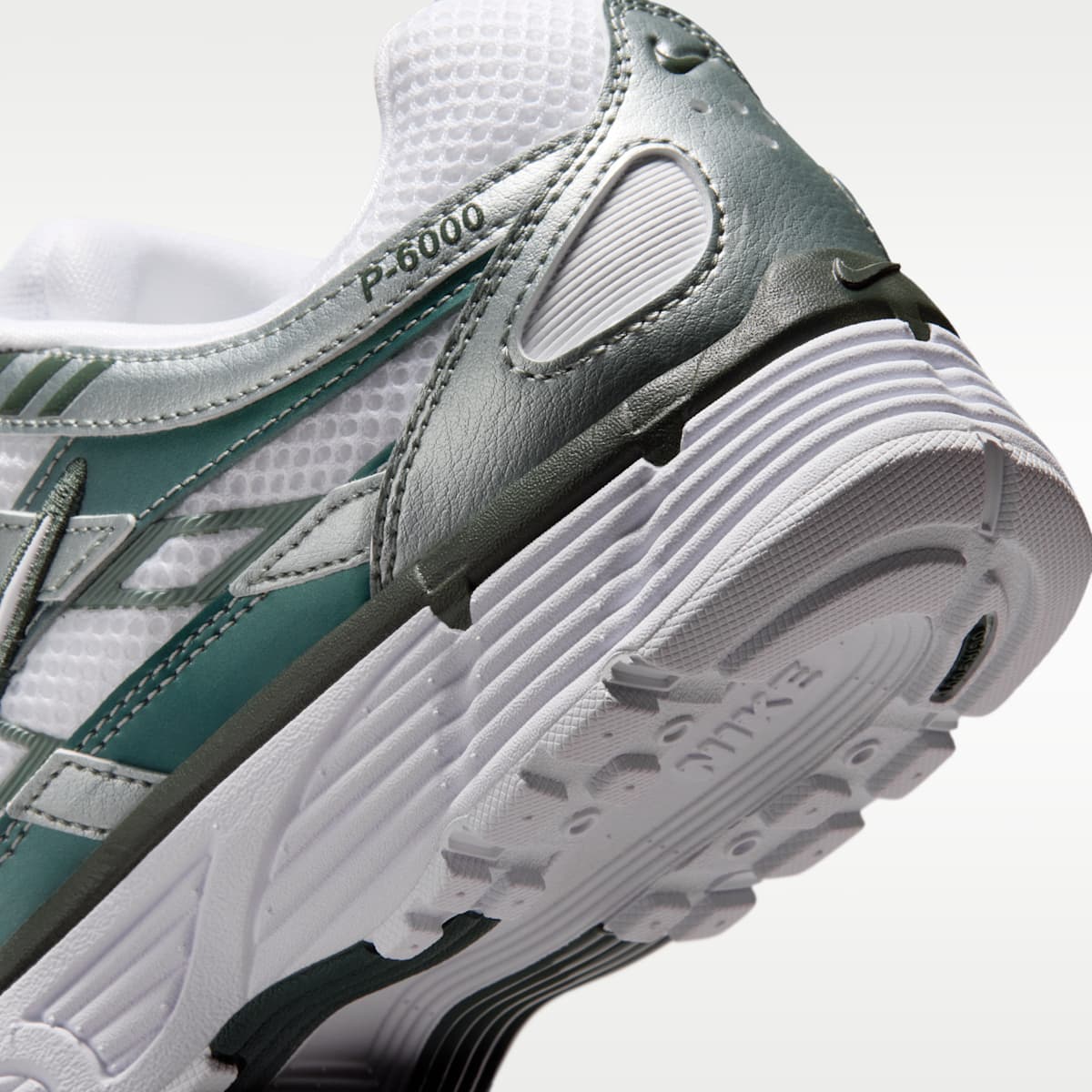 Nike P-6000 Women's Shoes - White/Mica Green/Camo Green/White