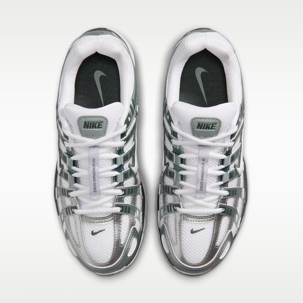 Nike P-6000 Women's Shoes - White/Mica Green/Camo Green/White
