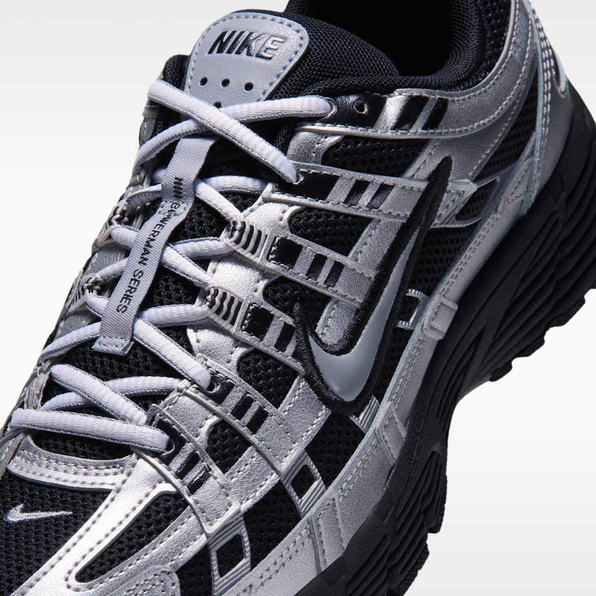 Nike P-6000 Women's Shoes - Black/Metallic Silver/Stealth