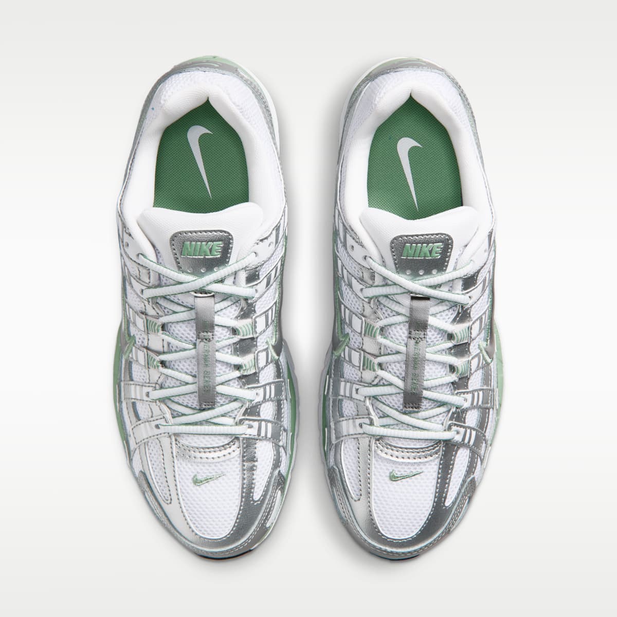 Nike P-6000 Women's Shoes - Metallic Silver/White/Black/Steam