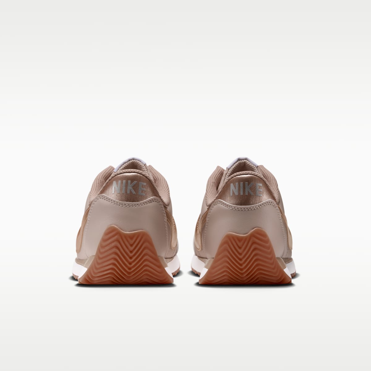 Nike Pacific Leather Women's Shoes - Sanddrift/Gum Medium Brown/White/Blur