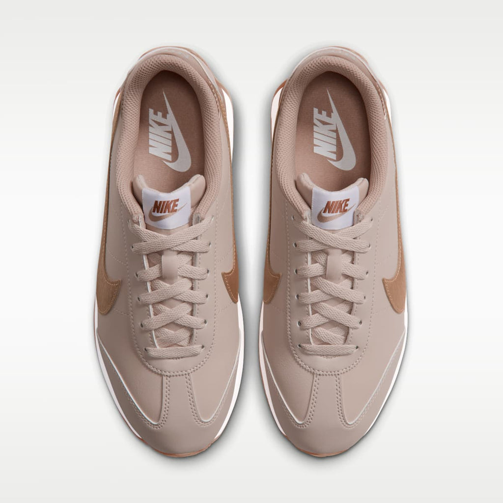 Nike Pacific Leather Women's Shoes - Sanddrift/Gum Medium Brown/White/Blur