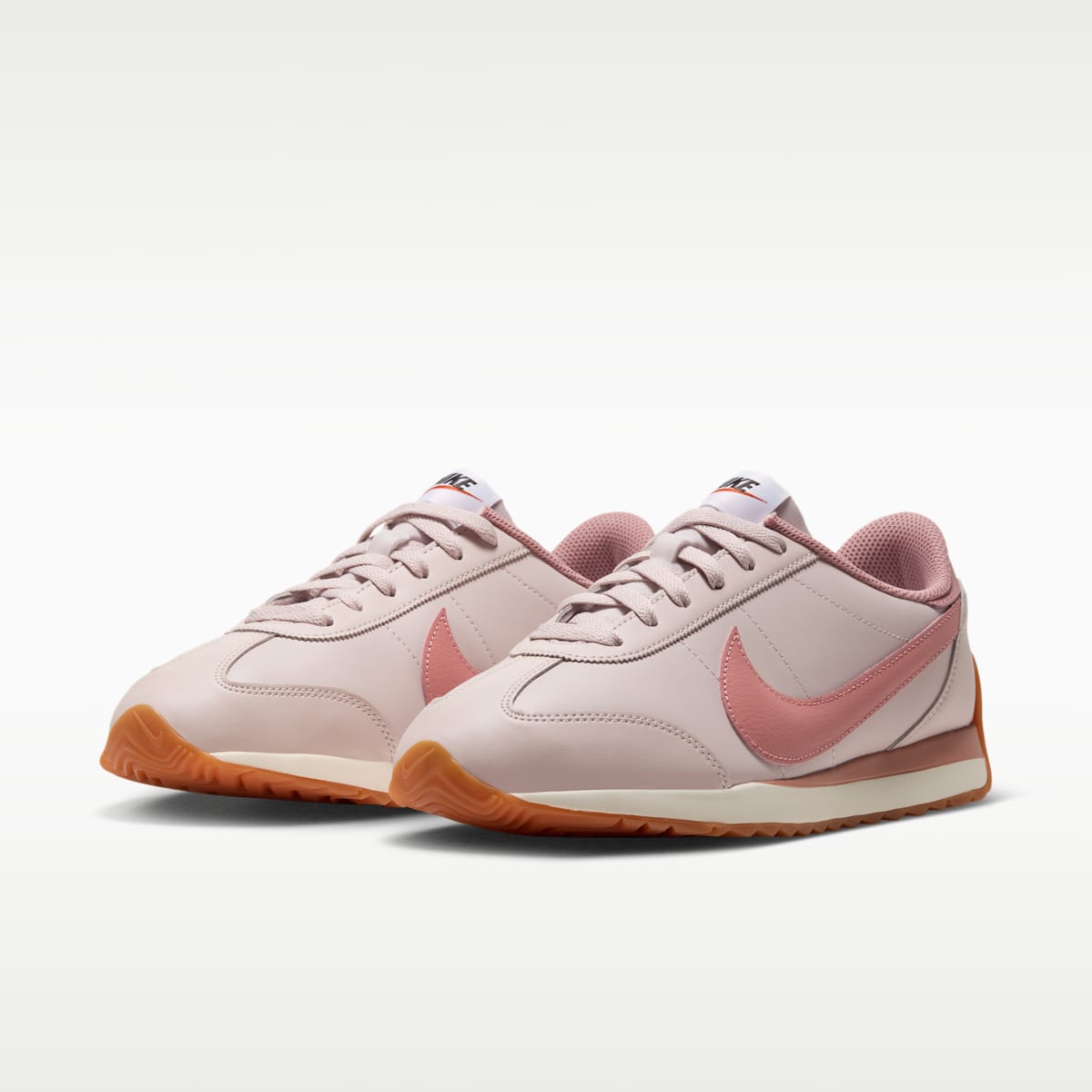 Nike Pacific Leather Women's Shoes - Silt Red/Gum Medium Brown/Sail/Rust Pink