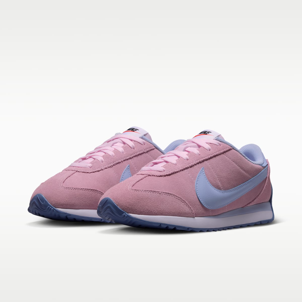 Nike Pacific Suede Women's Shoes - Pink Foam/Work Blue/White/Hydrogen Blue