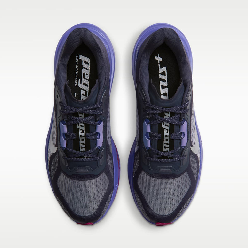 Nike Pegasus Plus 2 Women's Road Running Shoes - Gridiron/Persian Violet/True Berry/Metallic Silver
