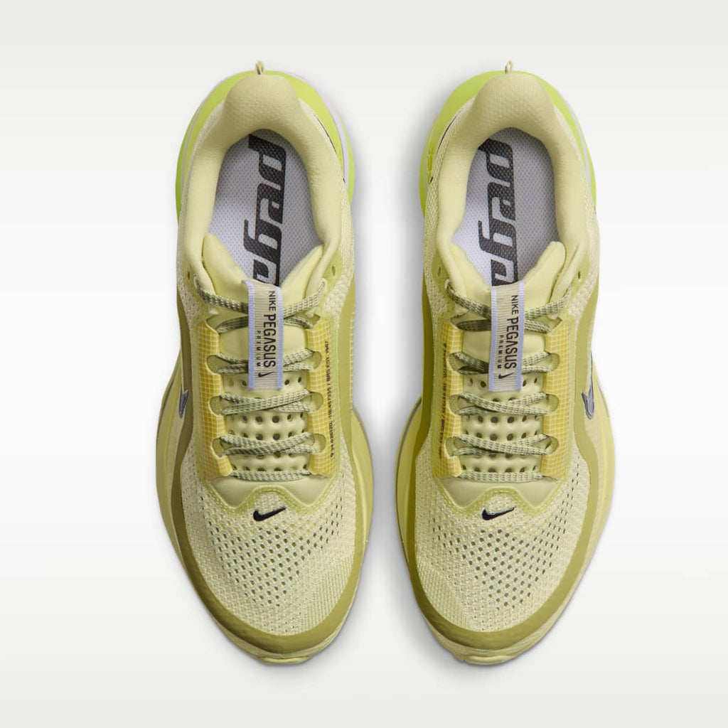 Nike Pegasus Premium Women's Road Running Shoes - Fennel/Lemon Venom/Gridiron/Palest Purple