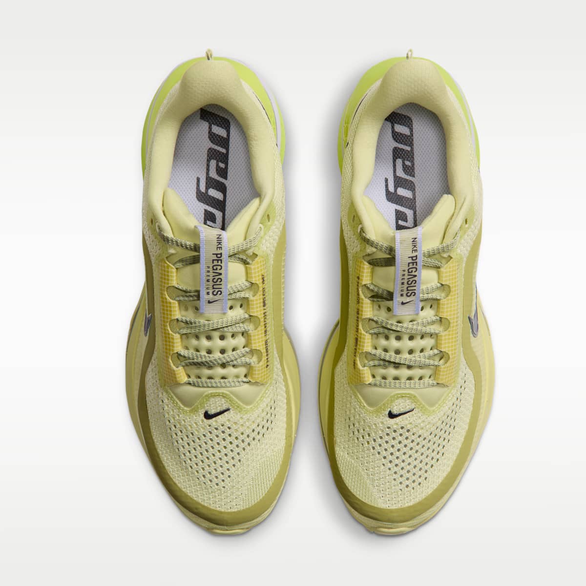 Nike Pegasus Premium Women's Road Running Shoes - Fennel/Lemon Venom/Gridiron/Palest Purple