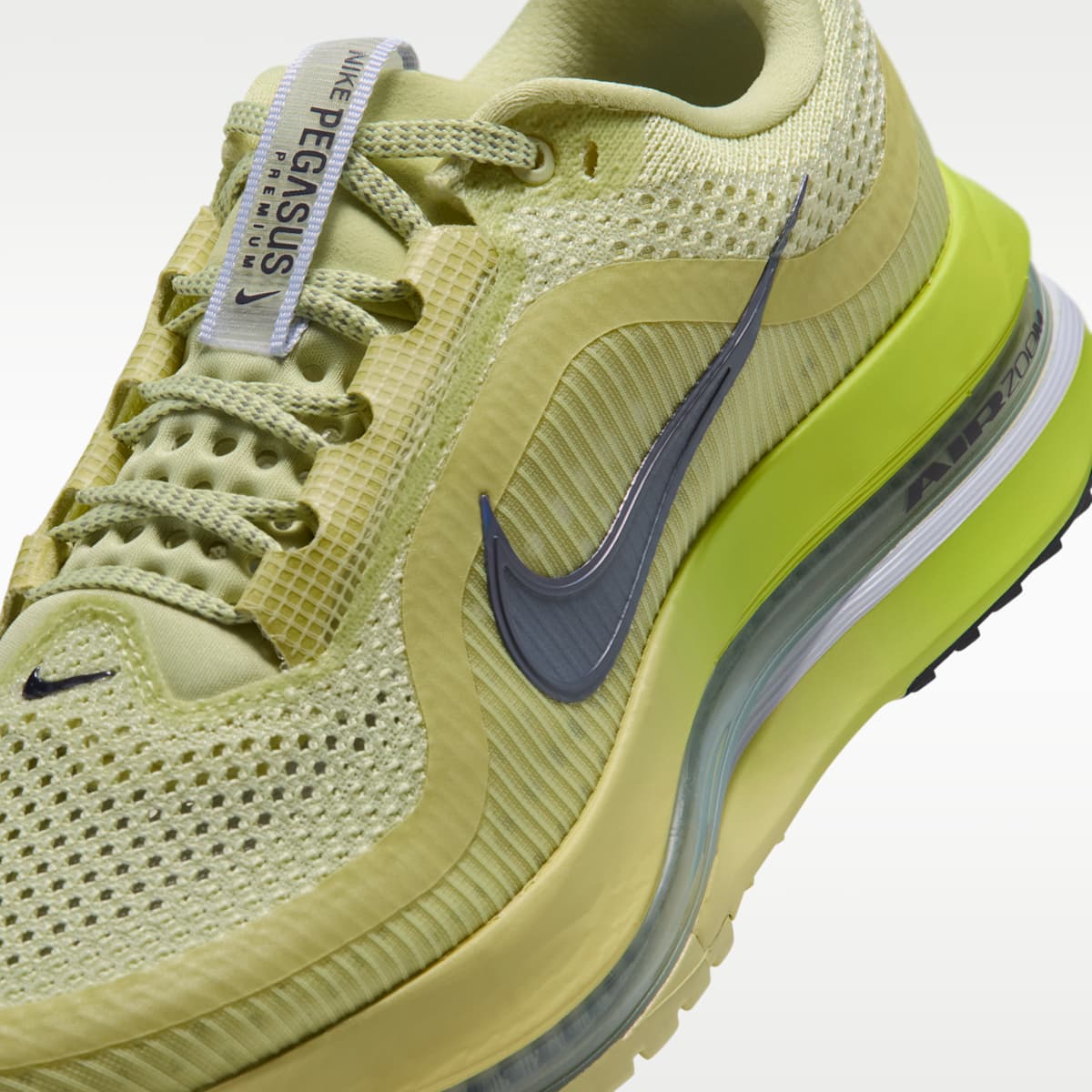 Nike Pegasus Premium Women's Road Running Shoes - Fennel/Lemon Venom/Gridiron/Palest Purple