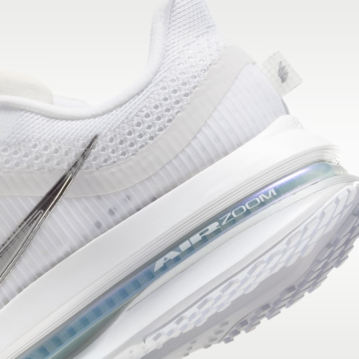 Nike Pegasus Premium Women's Road Running Shoes - White/Metallic Silver/Metallic Silver