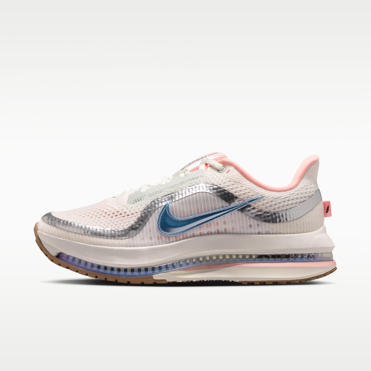 Nike Pegasus Premium Women's Road Running Shoes - Summit White/Photon Dust/Bleached Coral/Light Armory Blue
