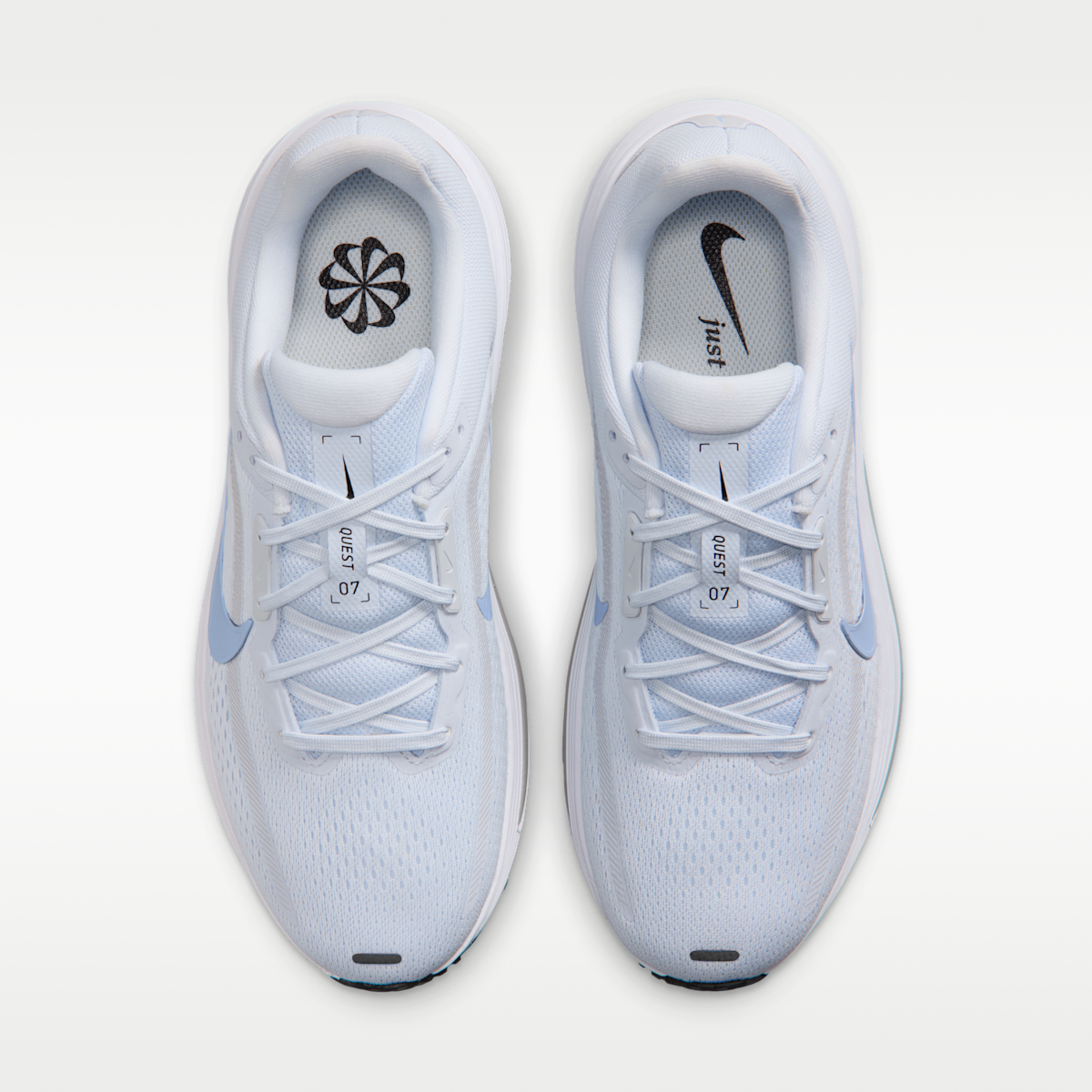 Nike Quest 7 Women's Road Running Shoes - Football Grey/White/Grey Fog/Aluminum