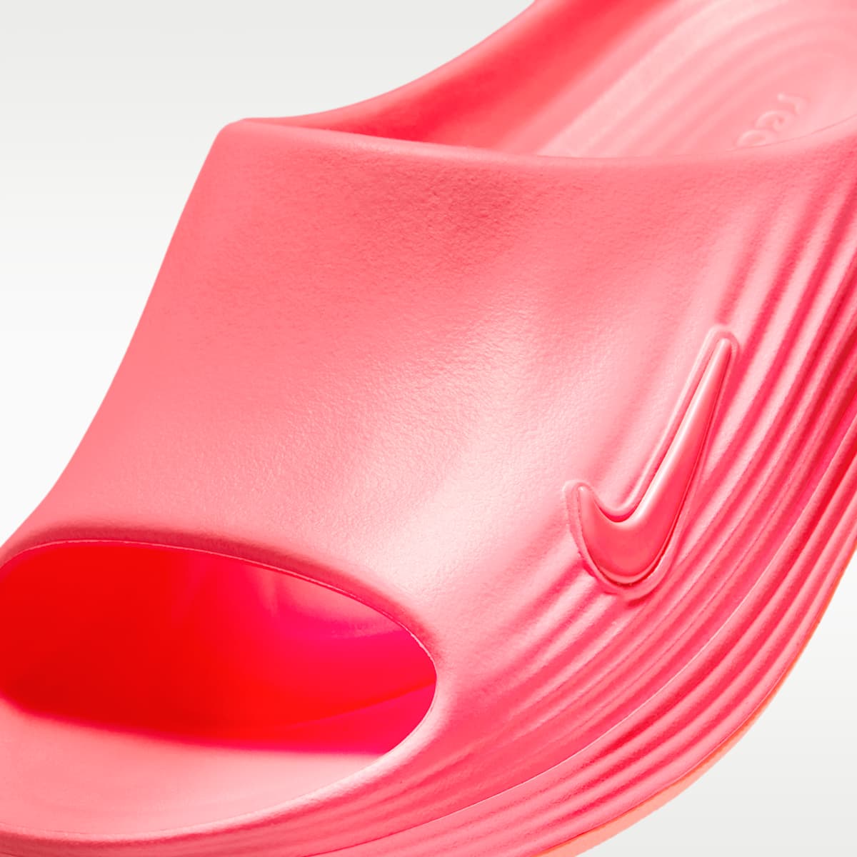 Nike ReactX Rejuven8 Women's Slides - Hot Lava/Hot Lava