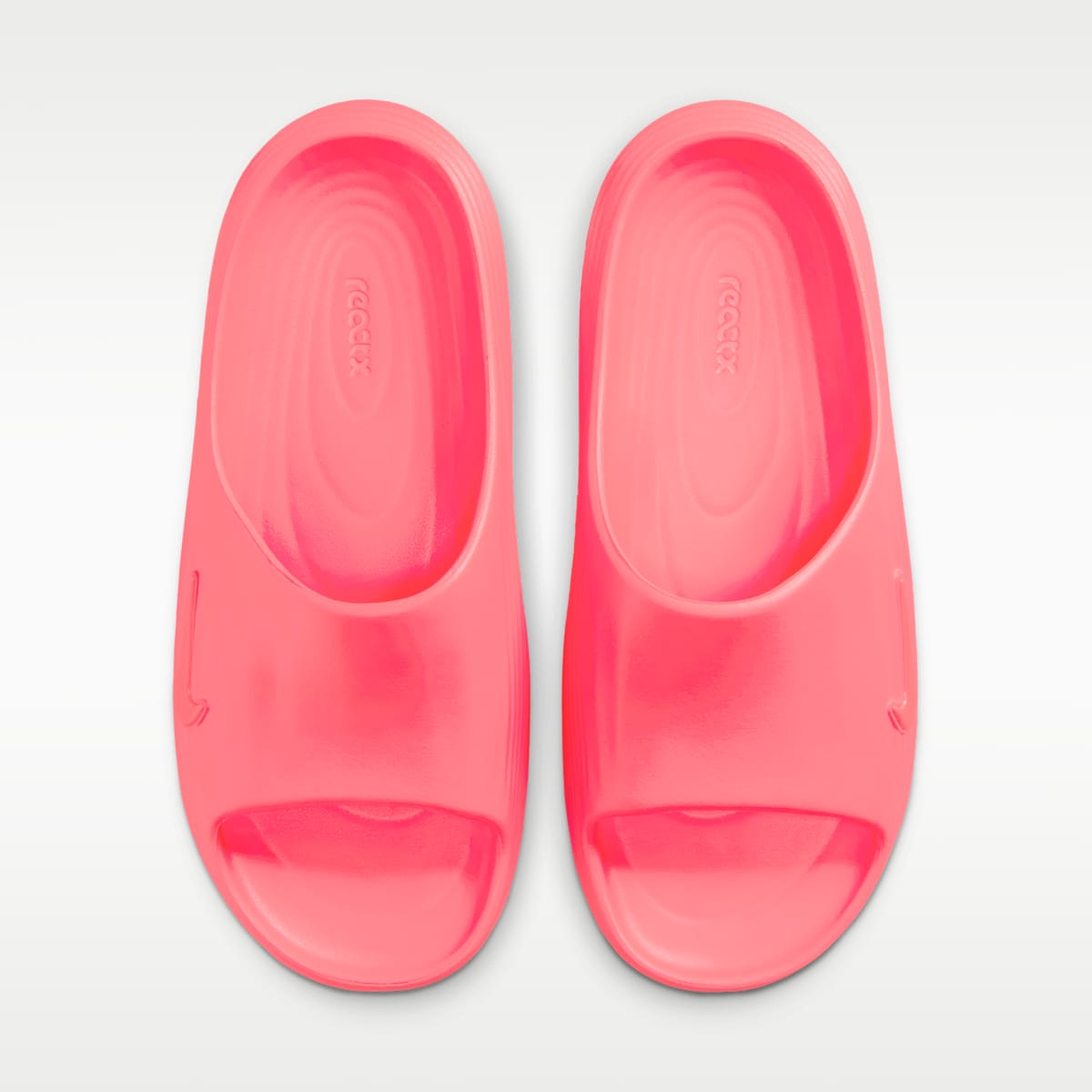 Nike ReactX Rejuven8 Women's Slides - Hot Lava/Hot Lava