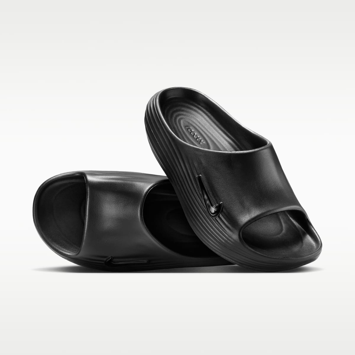 Nike ReactX Rejuven8 Women's Slides - Black/Black/Black