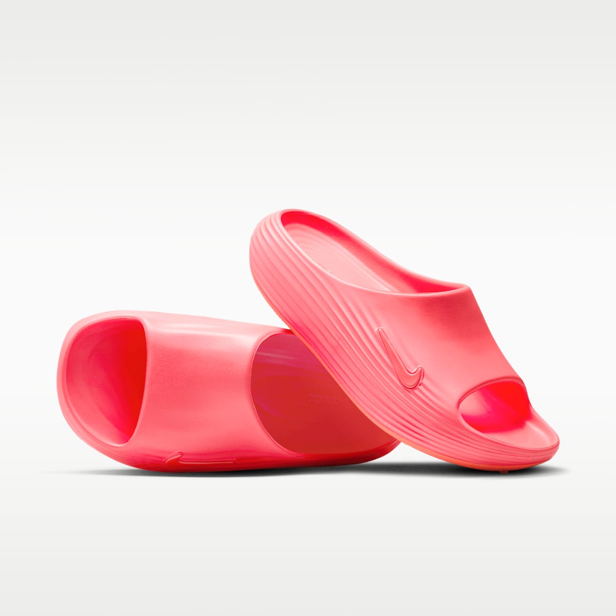 Nike ReactX Rejuven8 Women's Slides - Hot Lava/Hot Lava