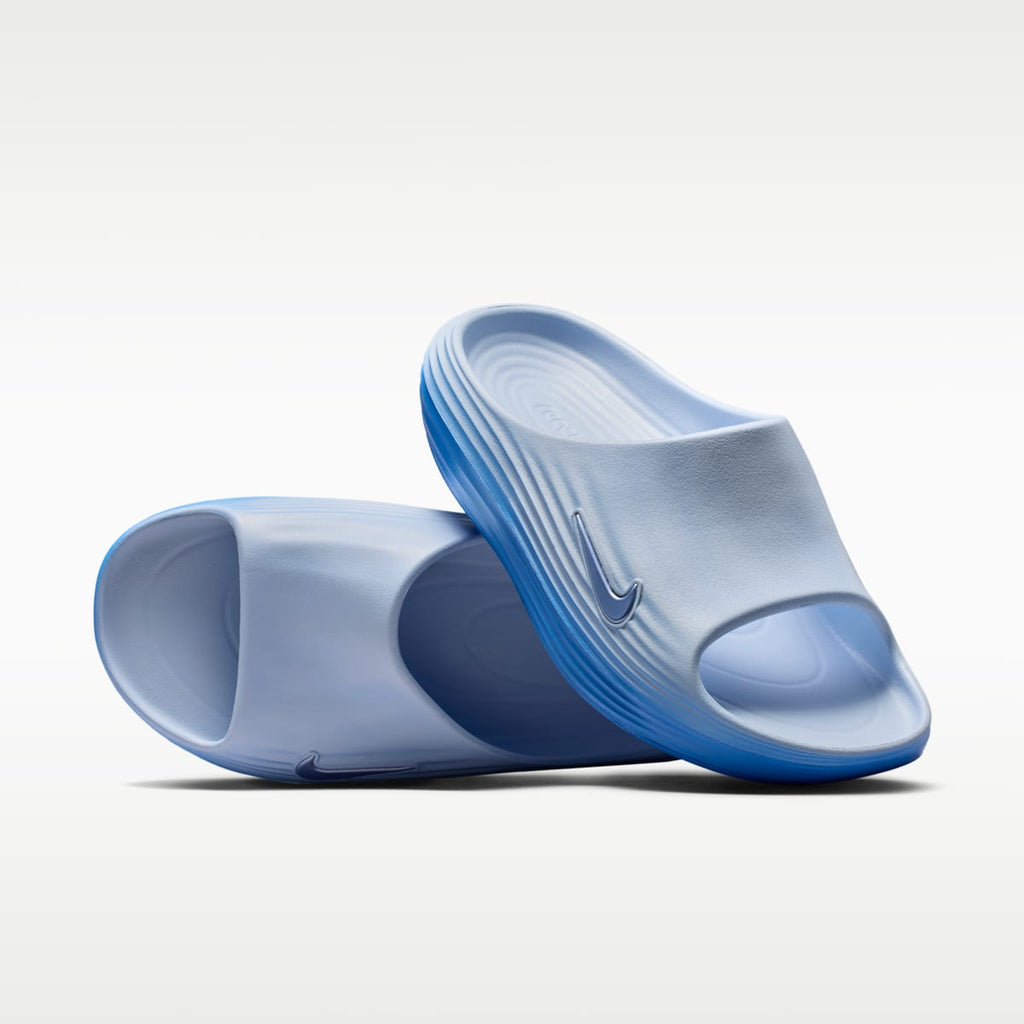 Nike ReactX Rejuven8 Women's Slides - Hydrogen Blue/Blue Crystal/Hydrogen Blue