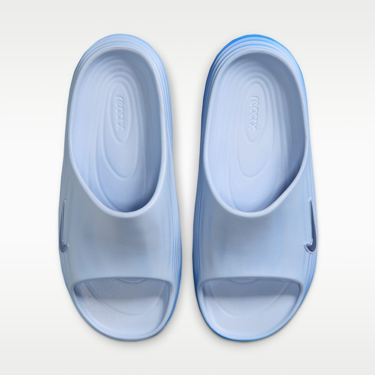 Nike ReactX Rejuven8 Women's Slides - Hydrogen Blue/Blue Crystal/Hydrogen Blue