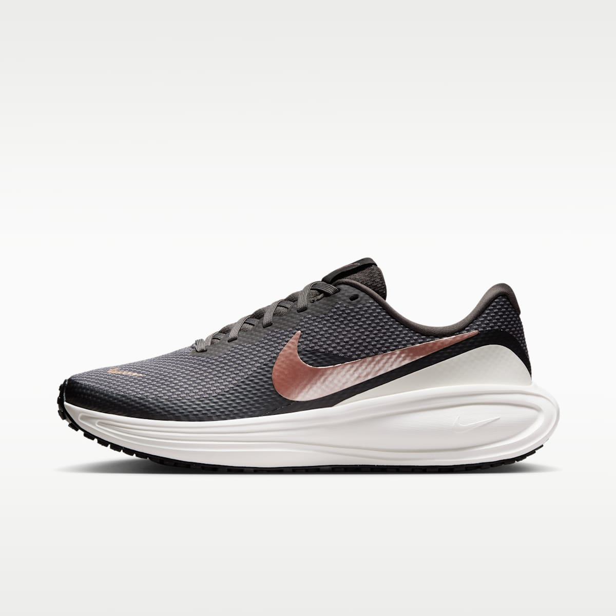 Nike Revolution 8 Women's Road Running Shoes - Medium Ash/Black/Sail/Metallic Red Bronze