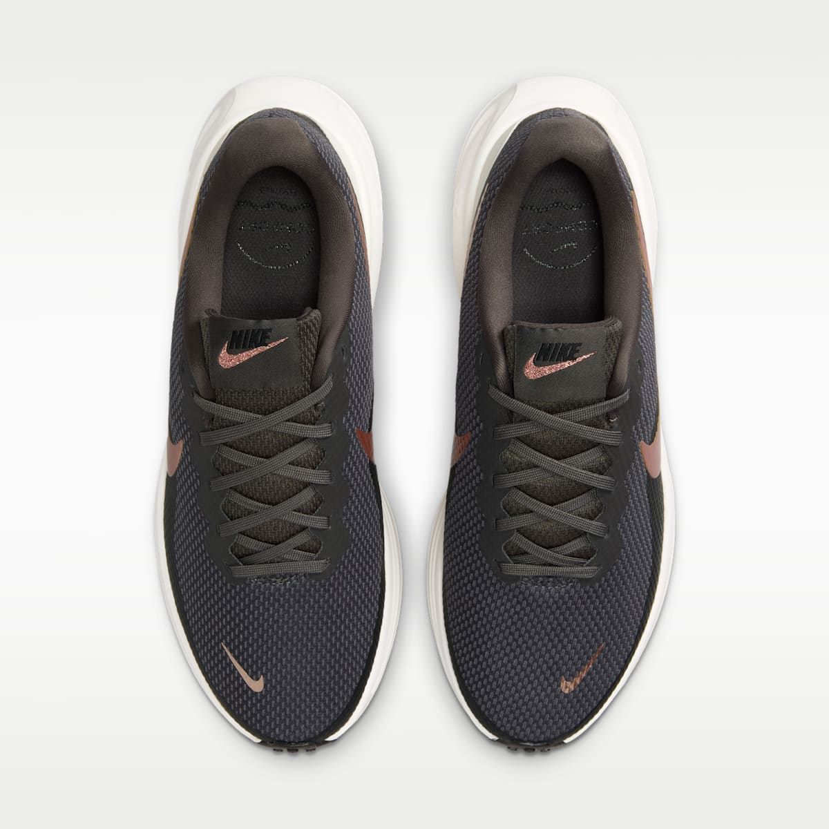 Nike Revolution 8 Women's Road Running Shoes - Medium Ash/Black/Sail/Metallic Red Bronze