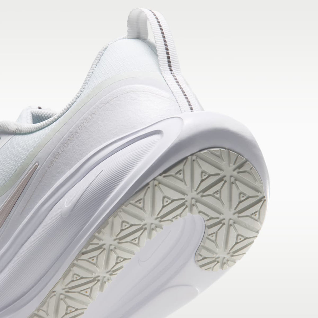 Nike Revolution 8 Utility Women's Road Running Shoes - White/Off White/Black/Platinum Tint