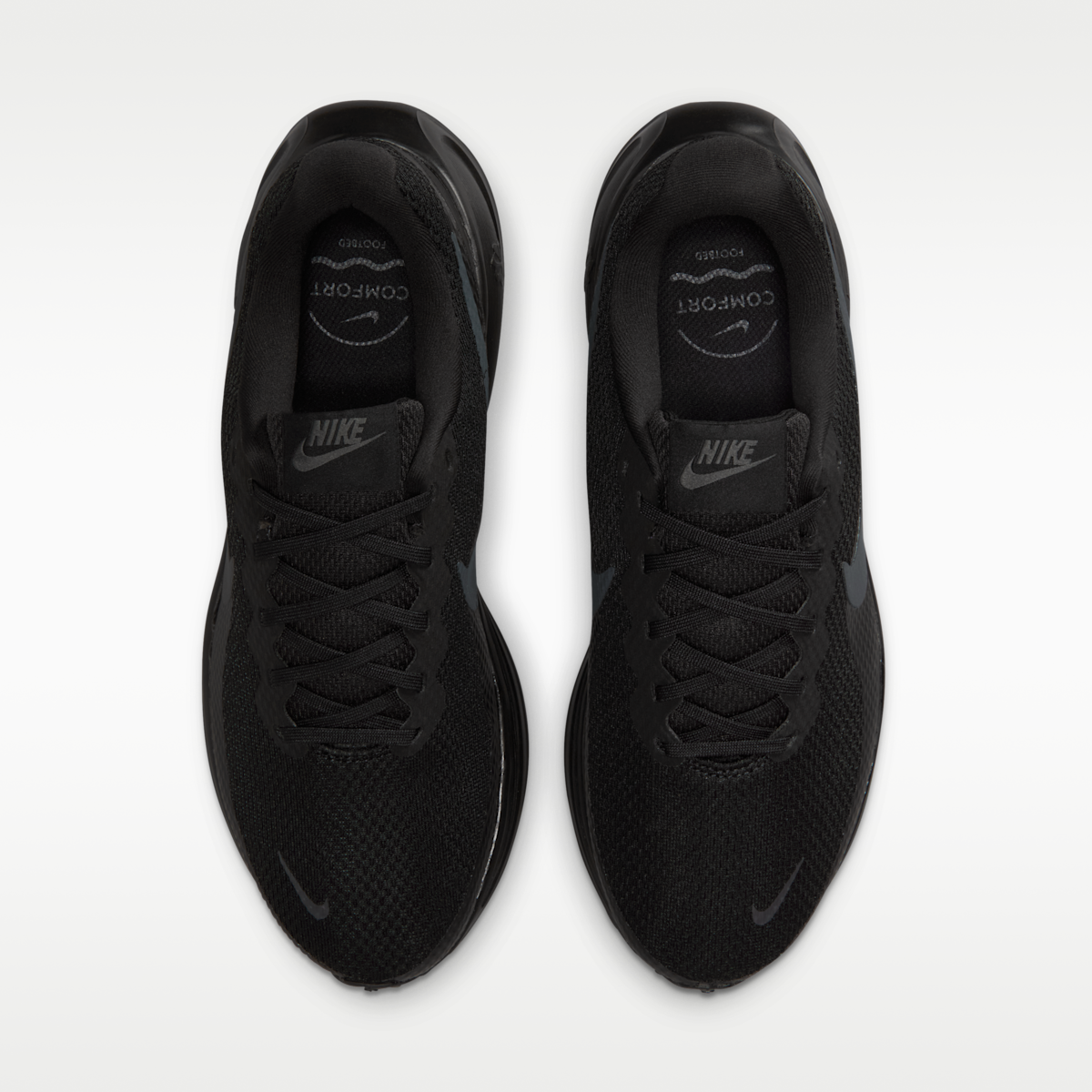 Nike Revolution 8 Women's Road Running Shoes (Wide) - Black/Anthracite