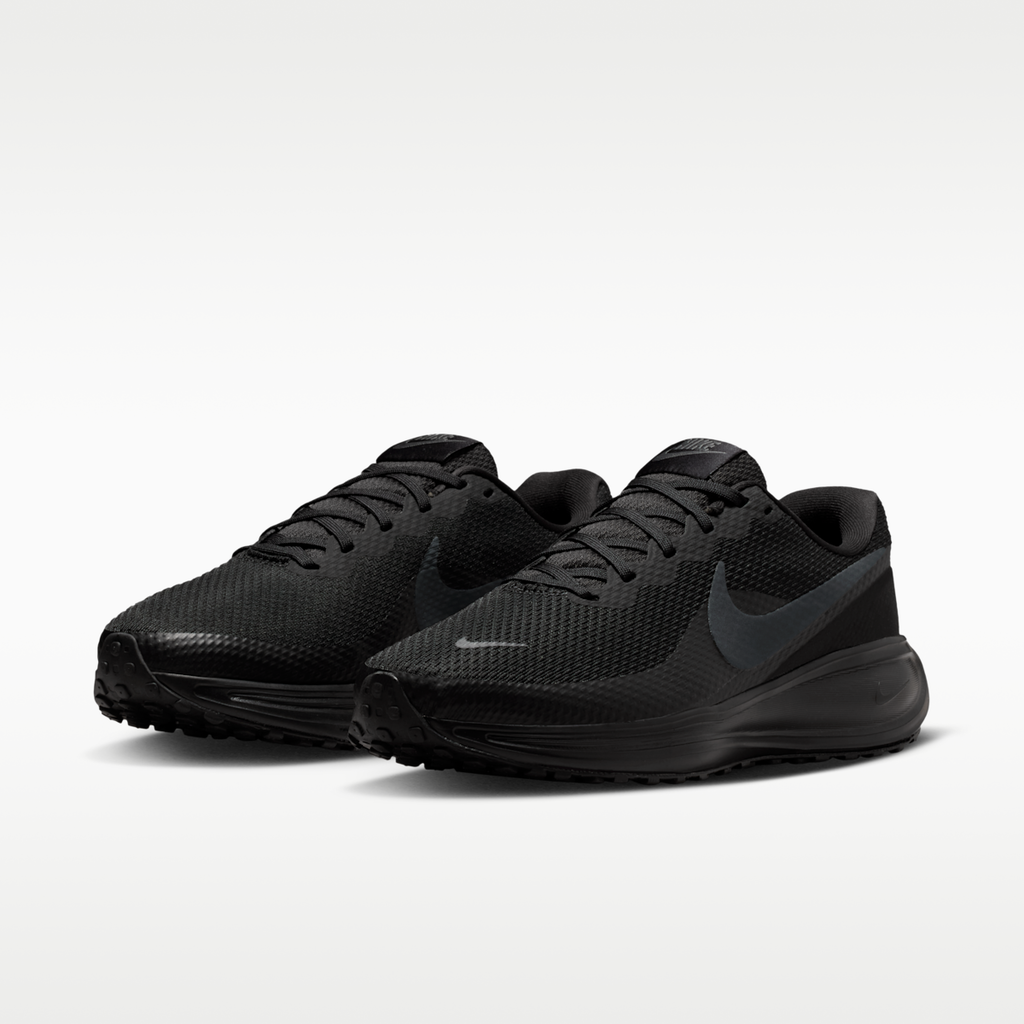 Nike Revolution 8 Women's Road Running Shoes (Wide) - Black/Anthracite