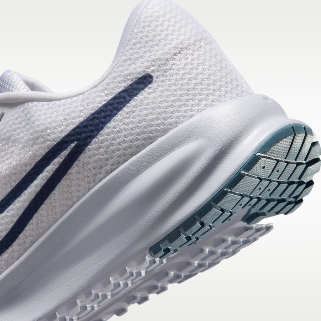 Nike Run Defy Women's Road Running Shoes - White/Football Grey/Work Blue/Blue Void