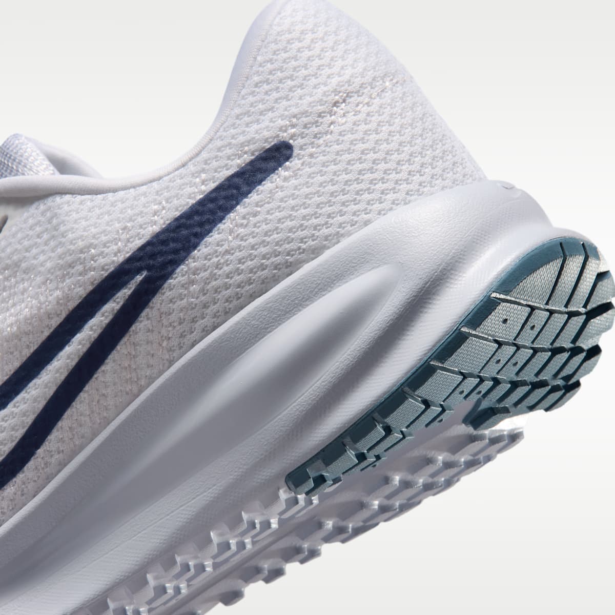 Nike Run Defy Women's Road Running Shoes - White/Football Grey/Work Blue/Blue Void