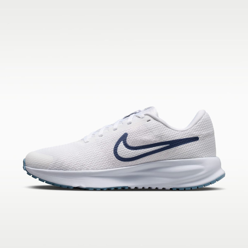 Nike Run Defy Women's Road Running Shoes - White/Football Grey/Work Blue/Blue Void