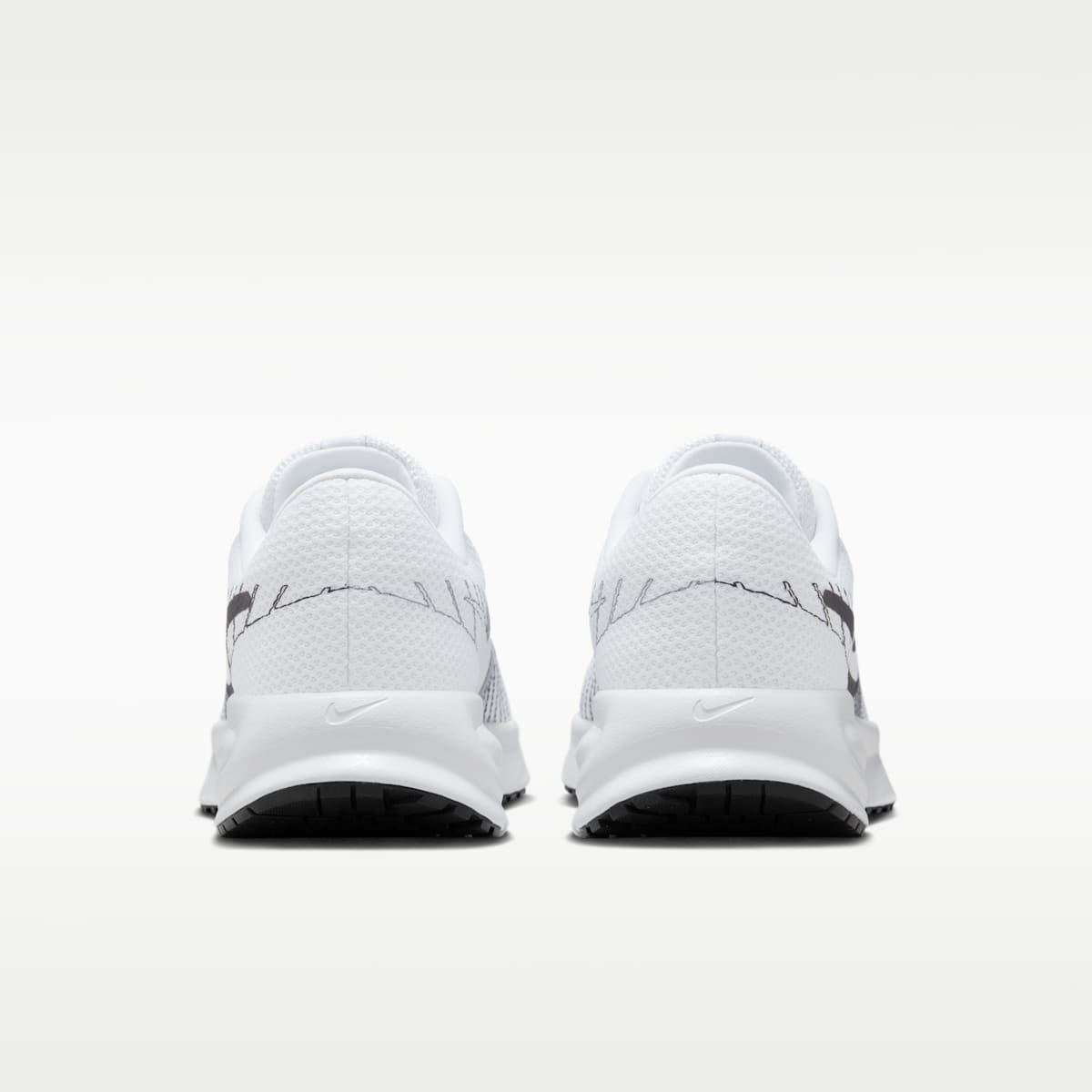 Nike Run Defy Women's Road Running Shoes - White/Smoke Grey/Black