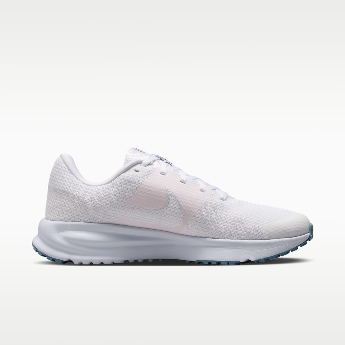 Nike Run Defy Women's Road Running Shoes - White/Football Grey/Work Blue/Blue Void