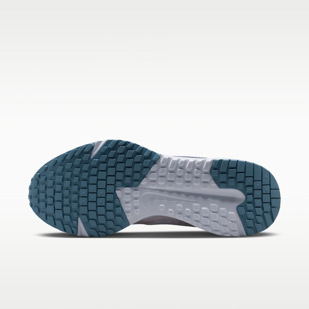 Nike Run Defy Women's Road Running Shoes - White/Football Grey/Work Blue/Blue Void