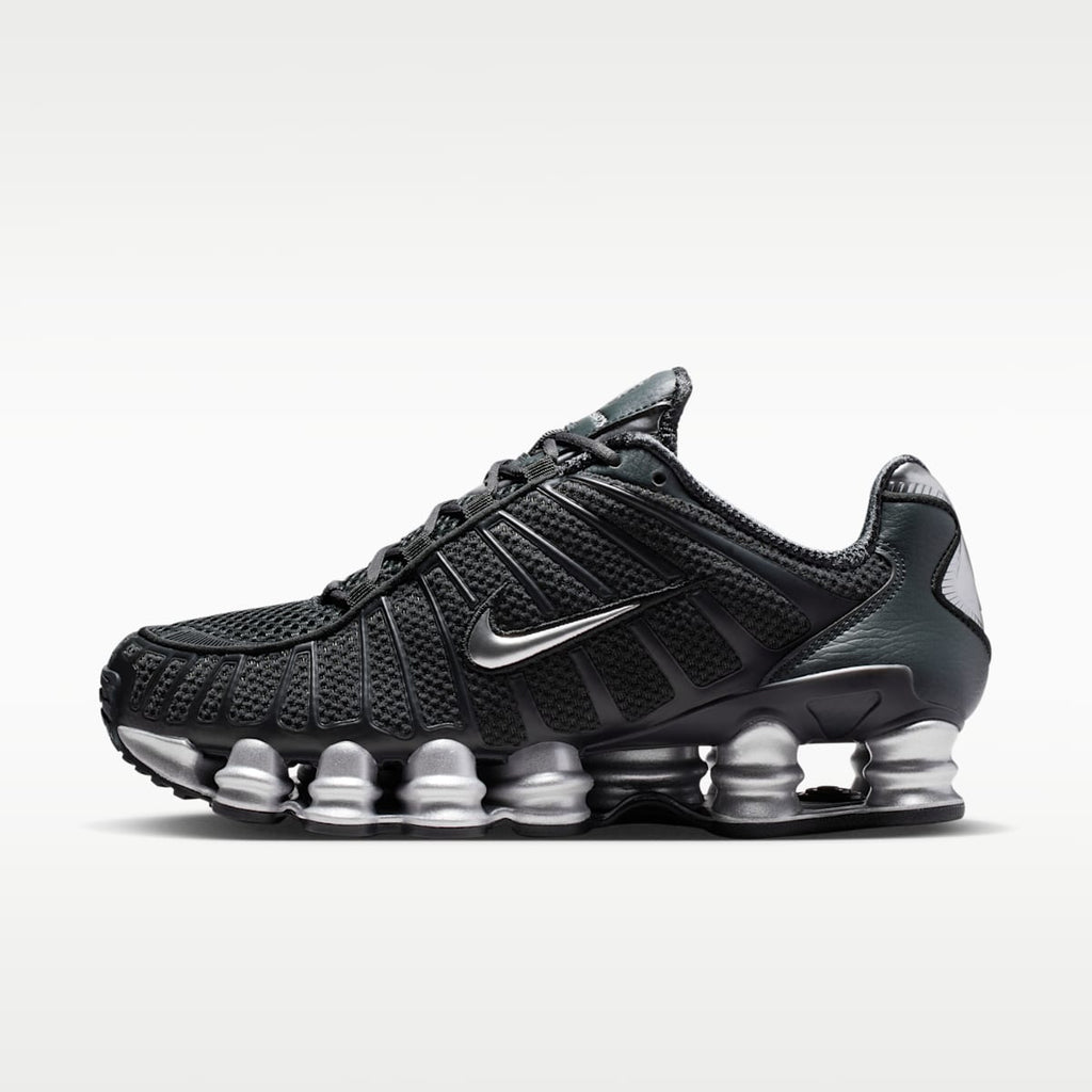 Nike Shox TL Women's Shoes - Off Noir/Black/Metallic Silver