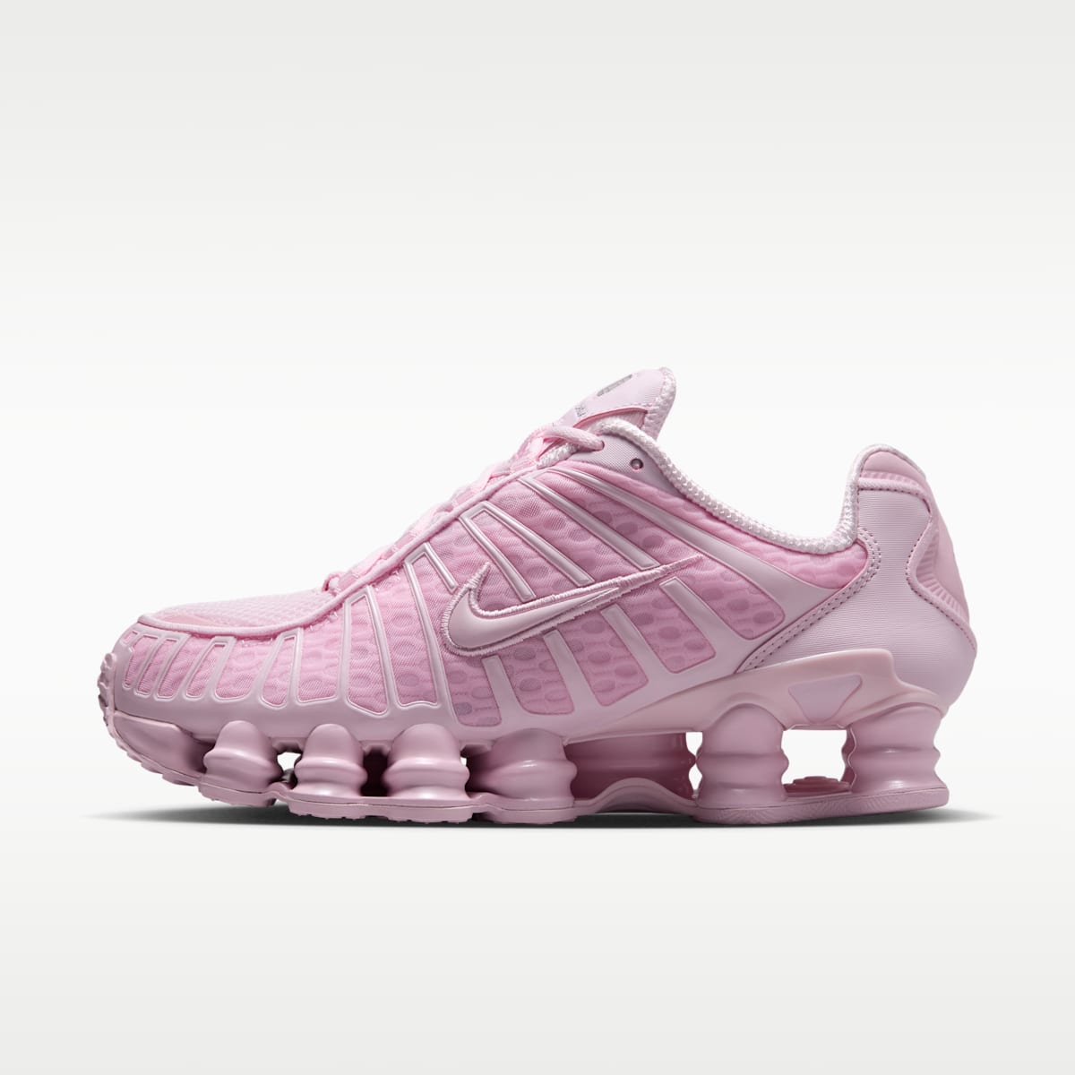 Nike Shox TL Women's Shoes - Pink Foam/Metallic Silver/Pink Foam