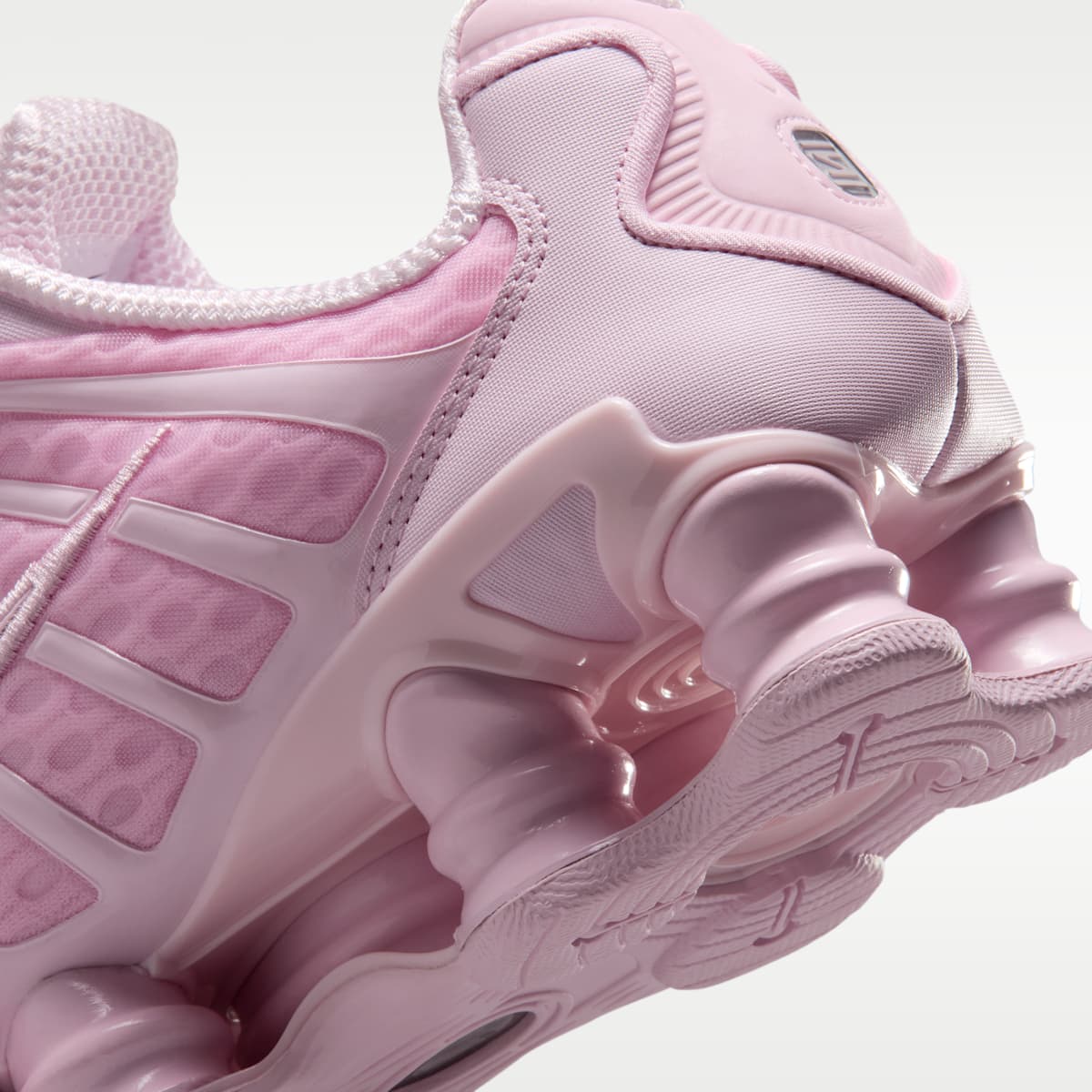 Nike Shox TL Women's Shoes - Pink Foam/Metallic Silver/Pink Foam