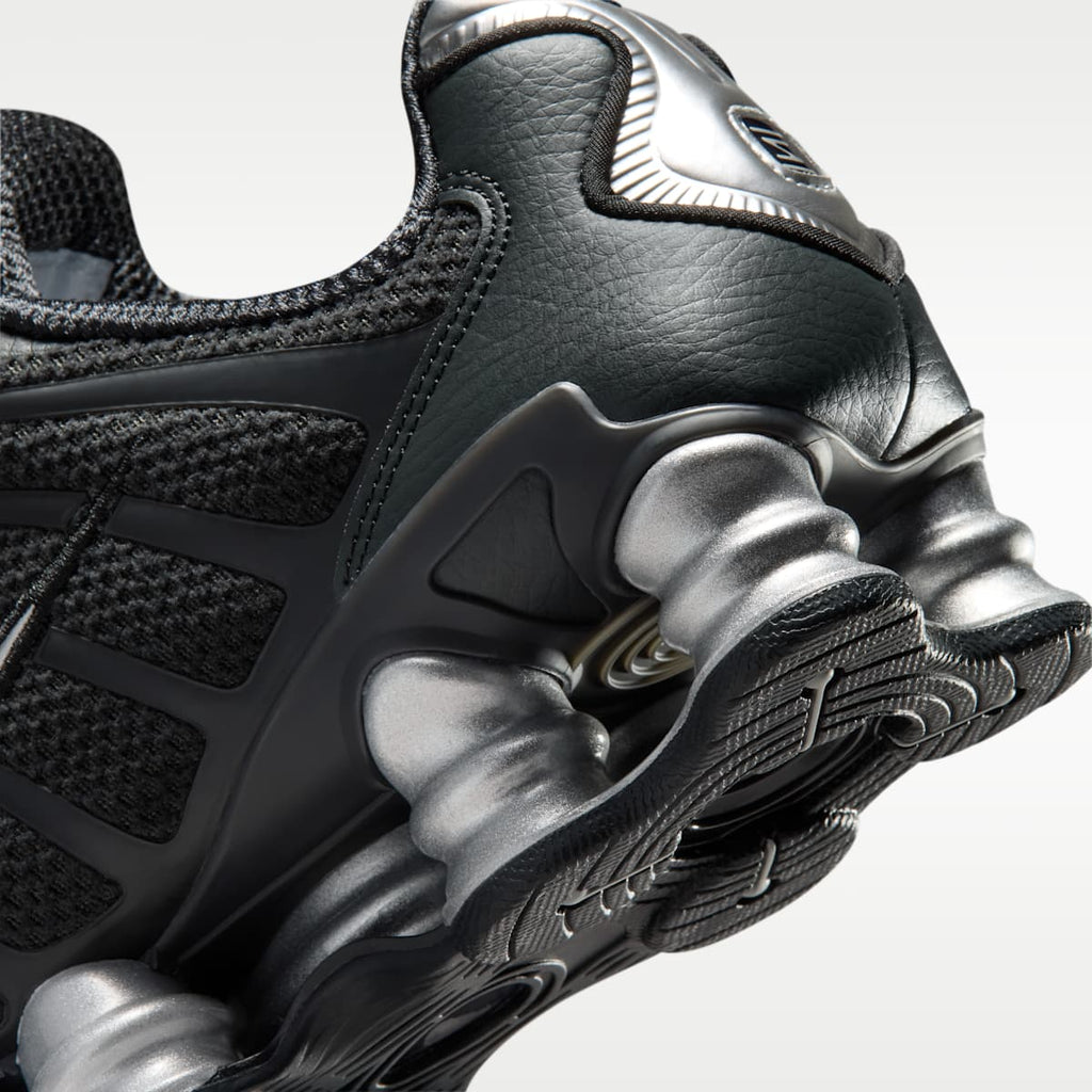 Nike Shox TL Women's Shoes - Off Noir/Black/Metallic Silver